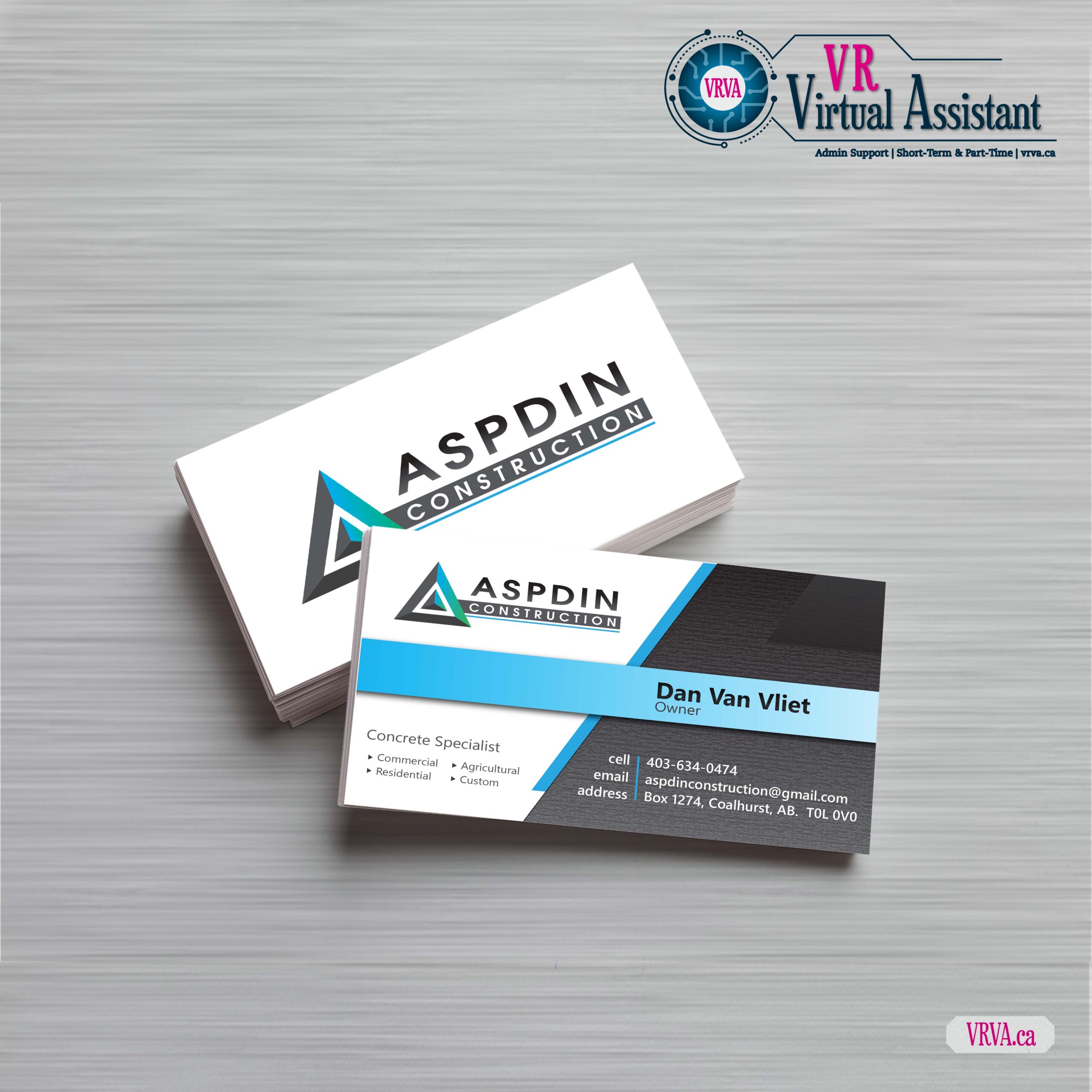 Aspdin Logo Bus Card 3